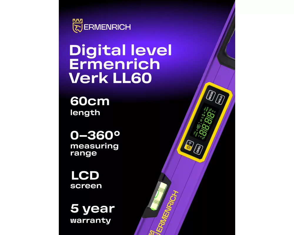 Нивелир Цифров нивелир Ermenrich Verk LL60 15
