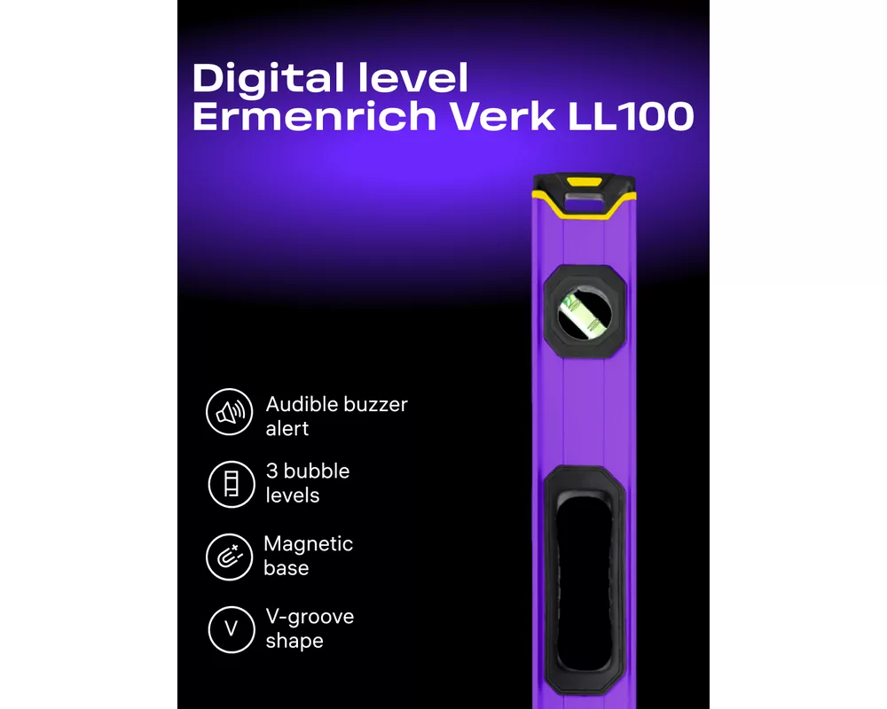Нивелир Цифров нивелир Ermenrich Verk LL100 13