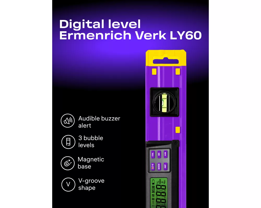 Нивелир Цифров нивелир Ermenrich Verk LY60 10