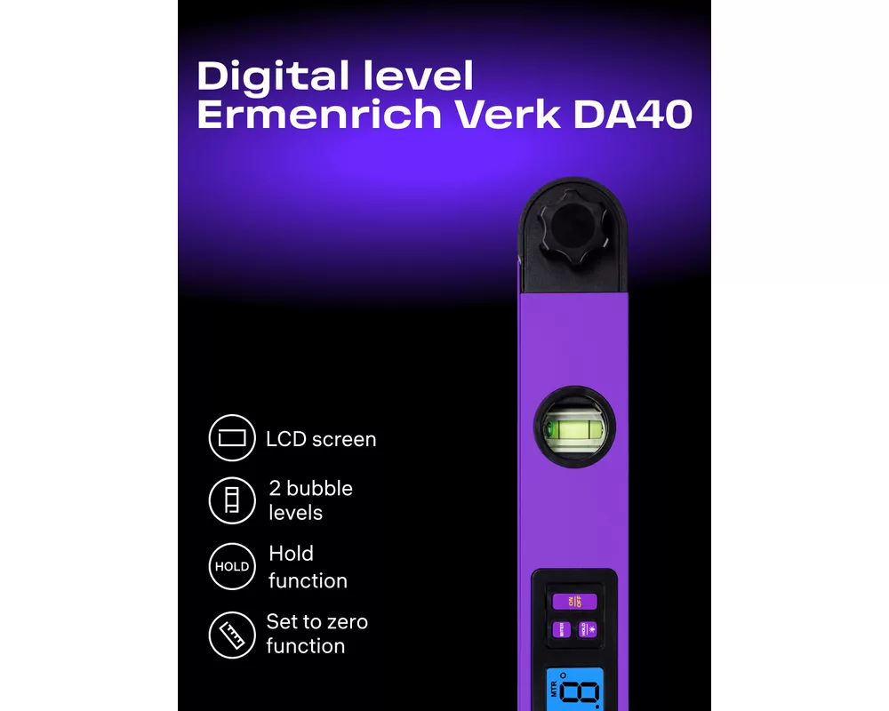 Нивелир Цифров ъгломер Ermenrich Verk DA40 14