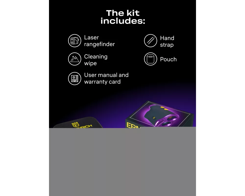 Далекомер Строителен лазерен далекомер Ermenrich LR1500 15