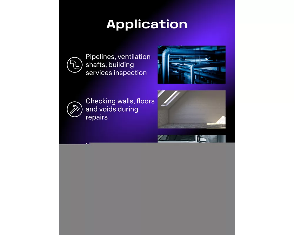 Ендоскоп Индустриален ендоскоп Ermenrich Seek VE40 25