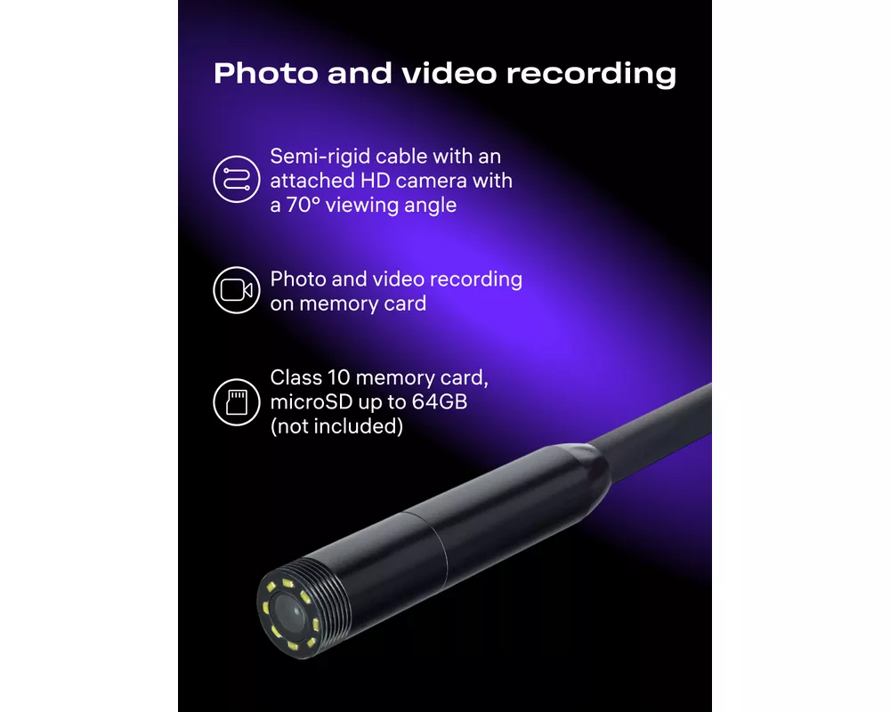 Ендоскоп Индустриален ендоскоп Ermenrich Seek VE50 25