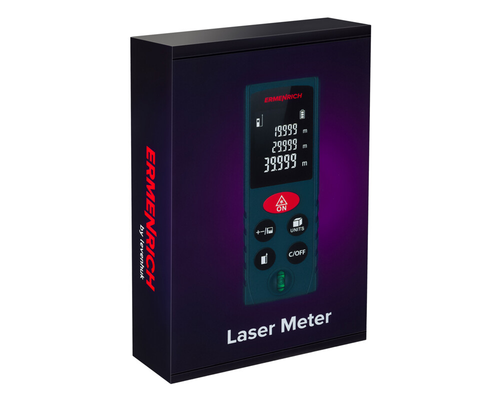 Ролетка Лазерен измерител Ermenrich Reel GK100 6
