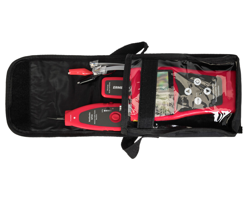 Мрежов инструмент Тестер за мрежови кабели Ermenrich NetGeeks NP30 2