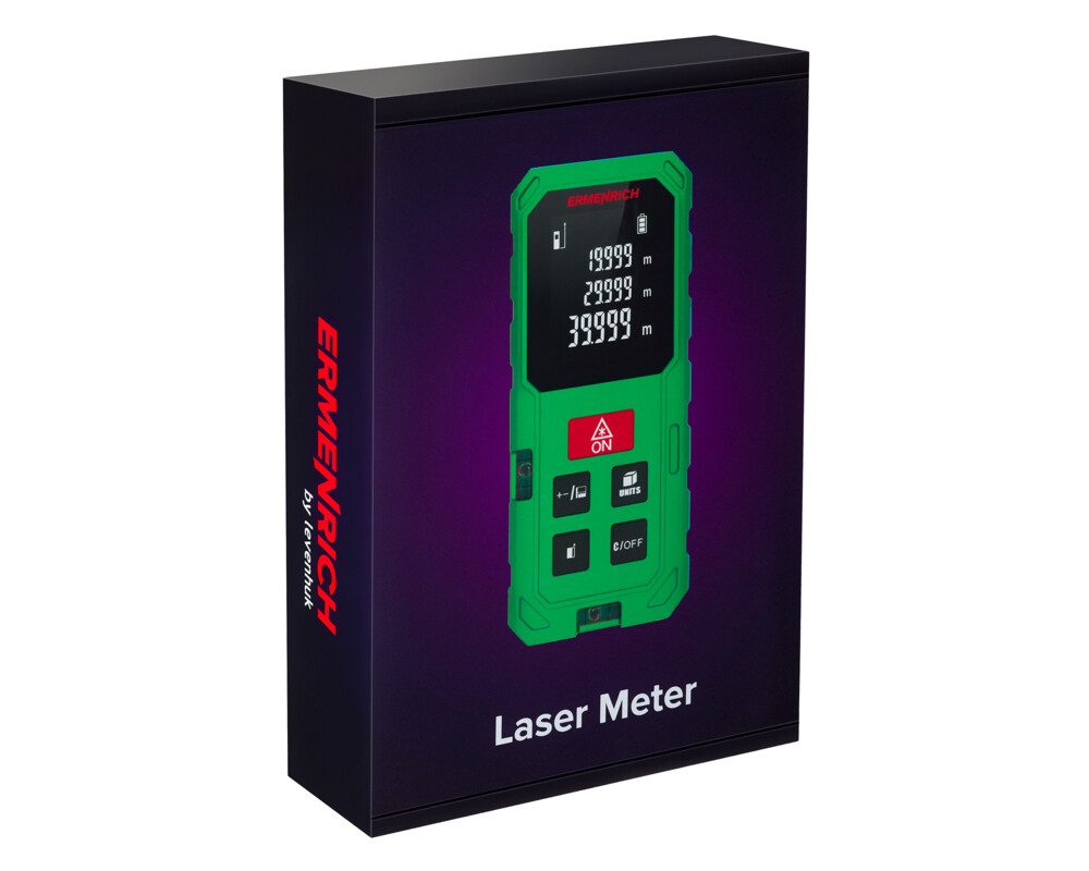 Ролетка Лазерен измерител Ermenrich Reel GS100 6