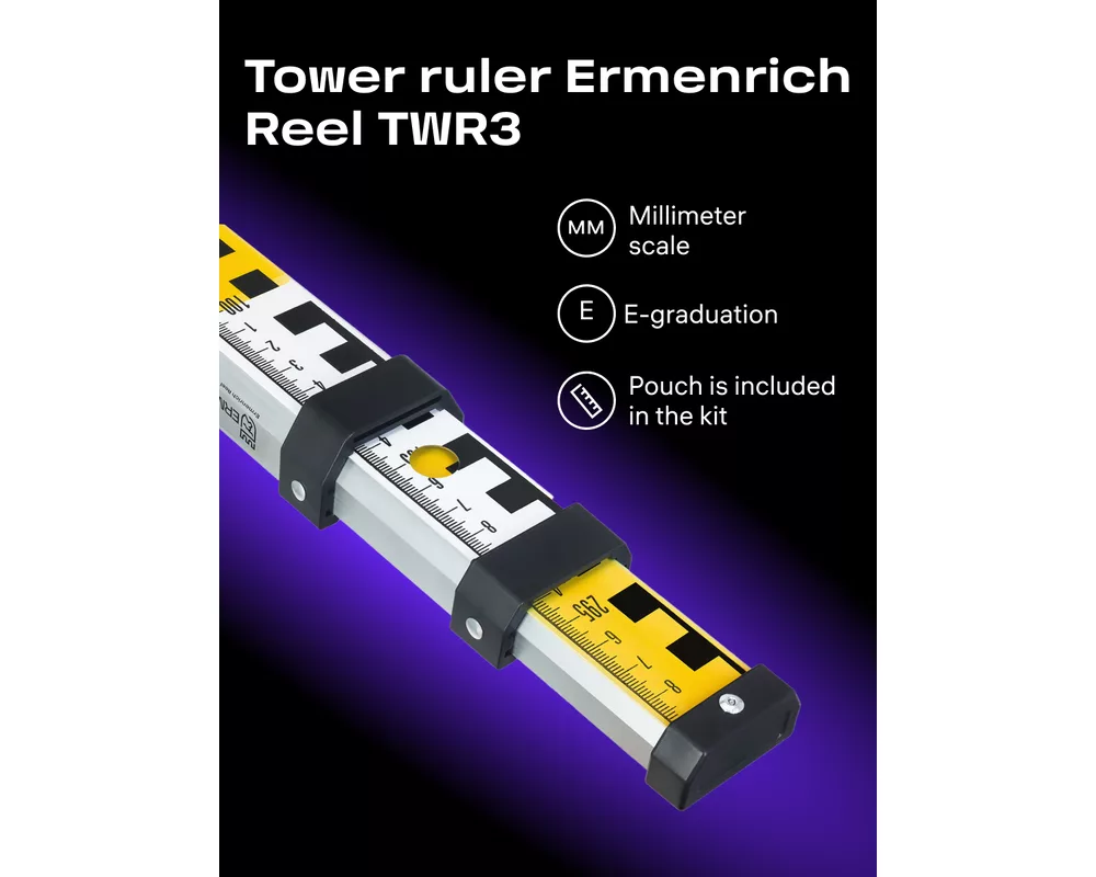 Ролетка Телескопична линия Ermenrich Reel TWR3 15