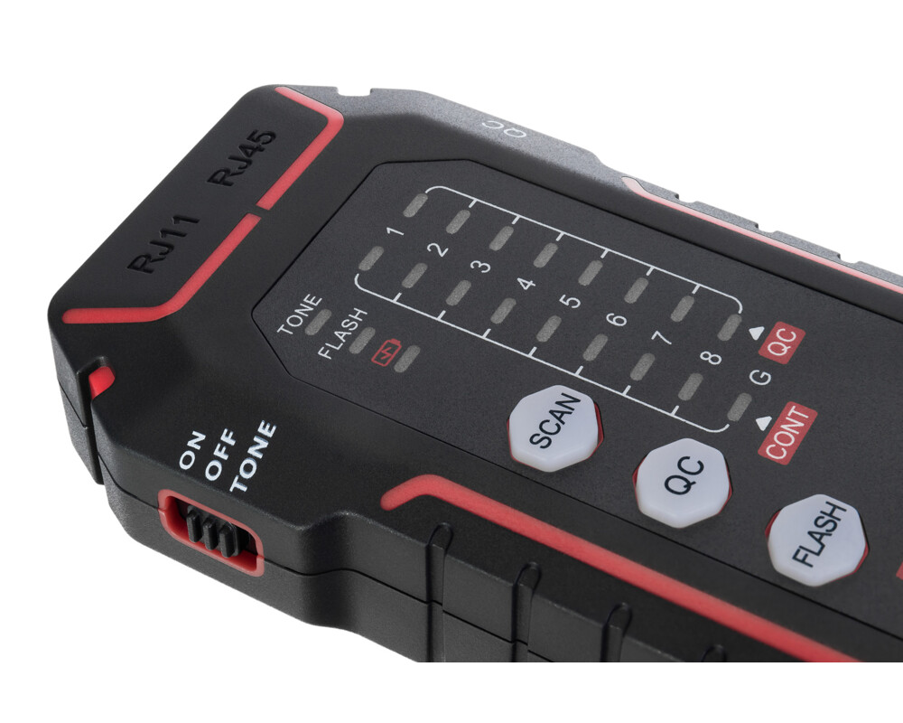 Мрежов инструмент Тестер за мрежови кабели Ermenrich NetGeeks NP35 20