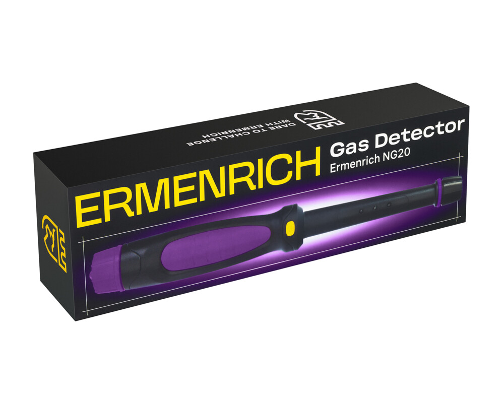Неразрушаващо изпитващо устройство Газ детектор Ermenrich NG20 16