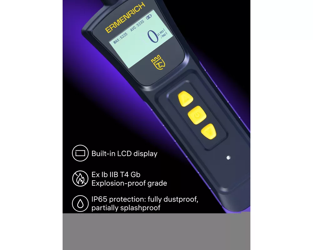 Неразрушаващо изпитващо устройство Газ детектор Ermenrich NG40 11