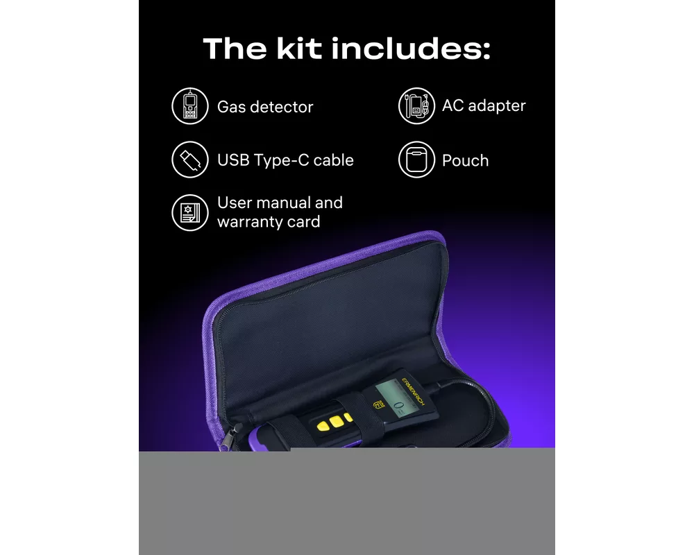 Неразрушаващо изпитващо устройство Газ детектор Ermenrich NG40 12