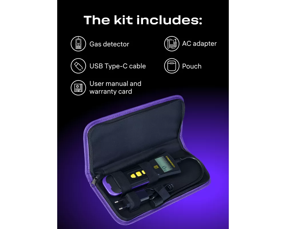 Неразрушаващо изпитващо устройство Газ детектор Ermenrich NG40 8