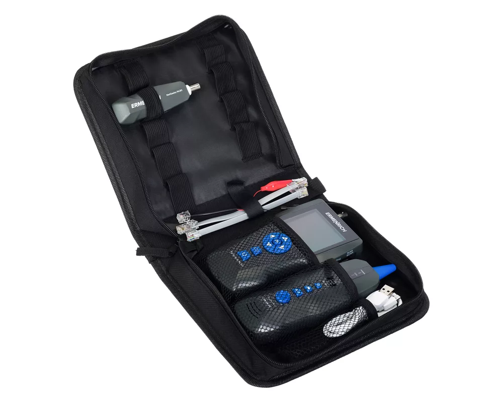 Мрежов инструмент Тестер за дължина на кабели Ermenrich NetGeeks NL80 3