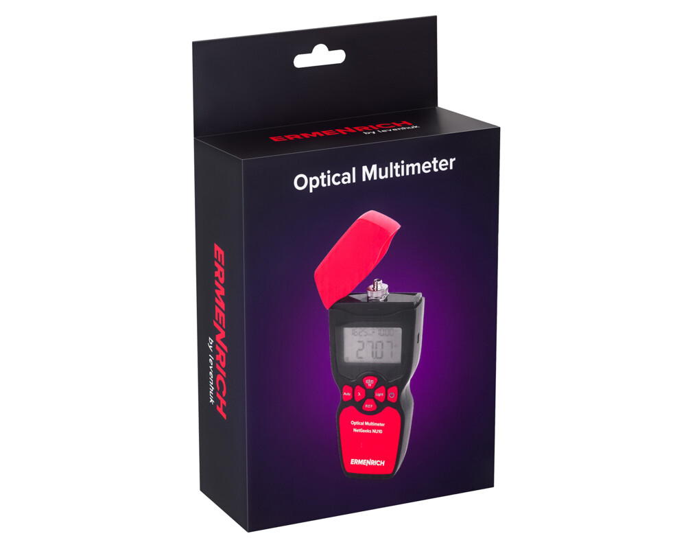 Мрежов инструмент Оптичен мултиметър Ermenrich NetGeeks NU10 9