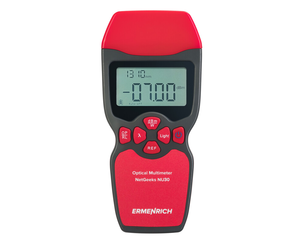 Мрежов инструмент Оптичен мултиметър Ermenrich NetGeeks NU30 4