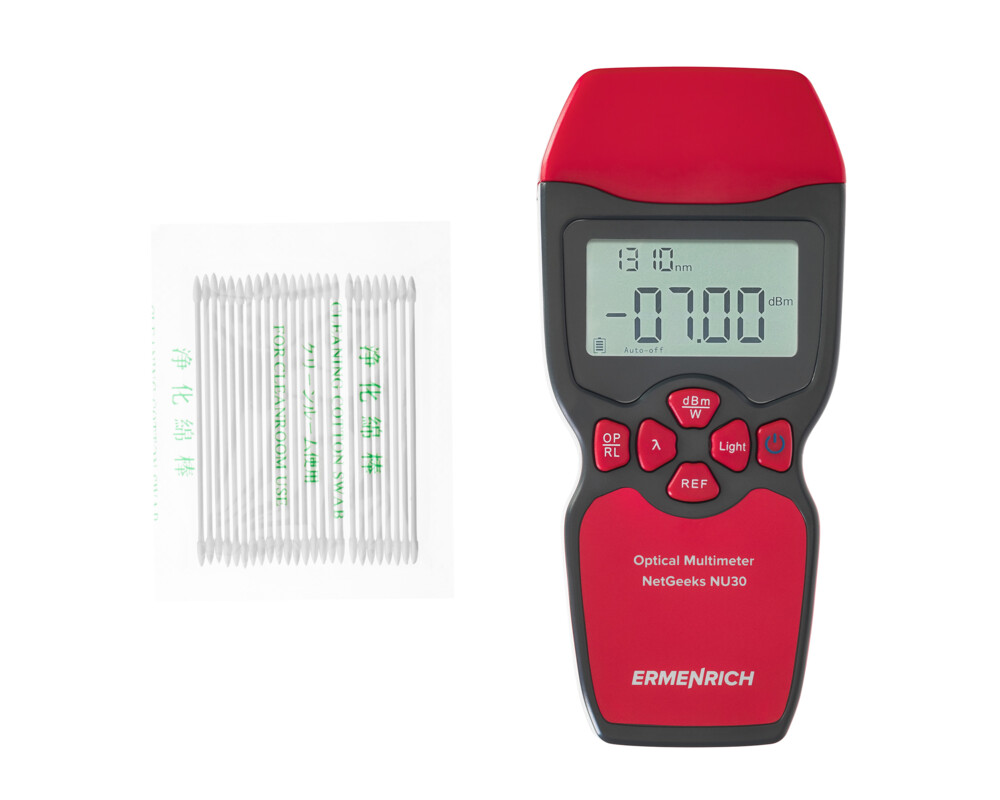 Мрежов инструмент Оптичен мултиметър Ermenrich NetGeeks NU30 2