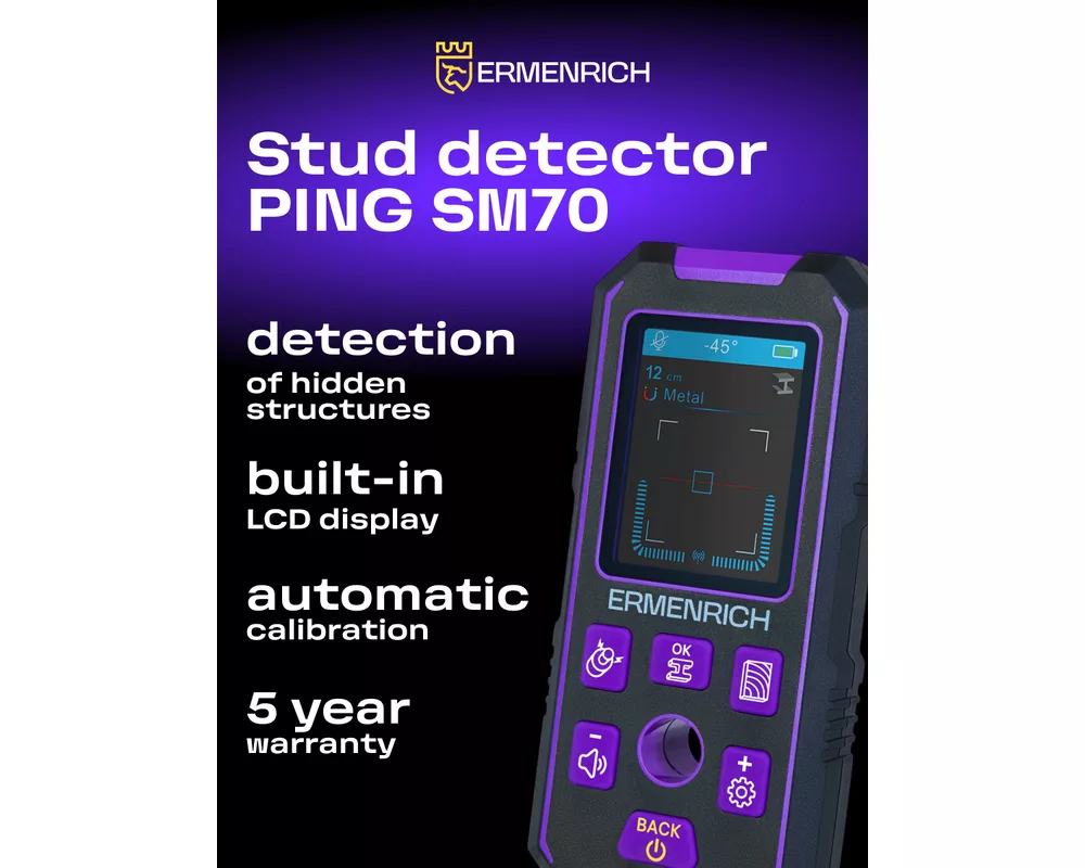 Детектор за издатини Детектор за издатини Ermenrich Ping SM70 9