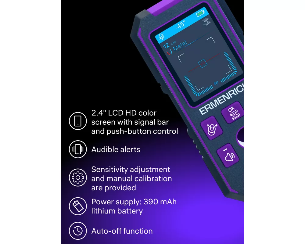 Детектор за издатини Детектор за издатини Ermenrich Ping SM70 11