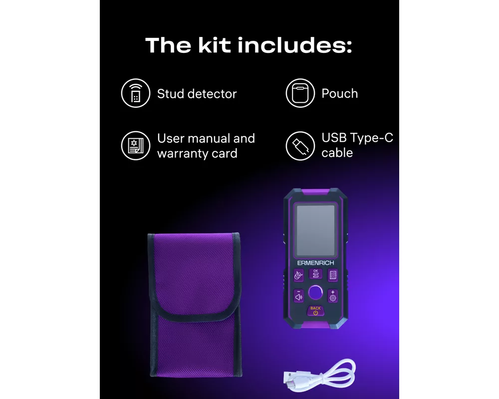 Детектор за издатини Детектор за издатини Ermenrich Ping SM70 12