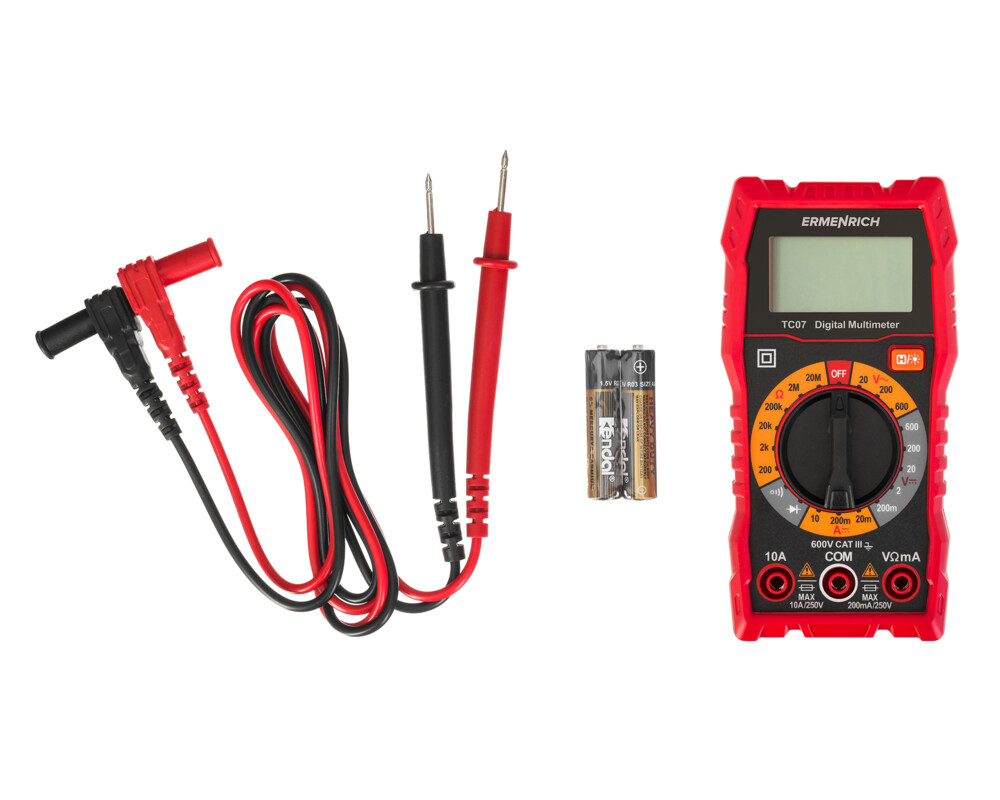 Мултицет Цифров мултиметър Ermenrich Zing TC07 5