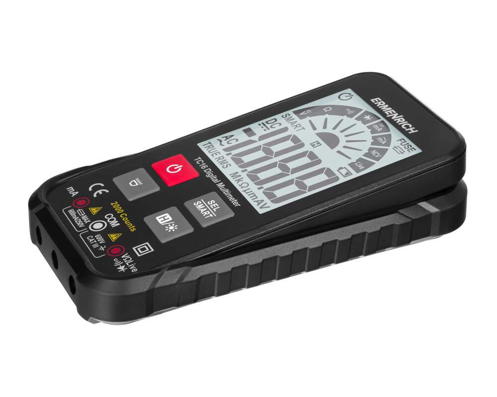 Мултицет Цифров мултиметър Ermenrich Zing TC16 2