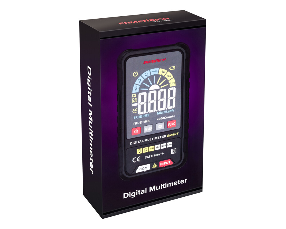 Мултицет Цифров мултиметър Ermenrich Zing TC17 8