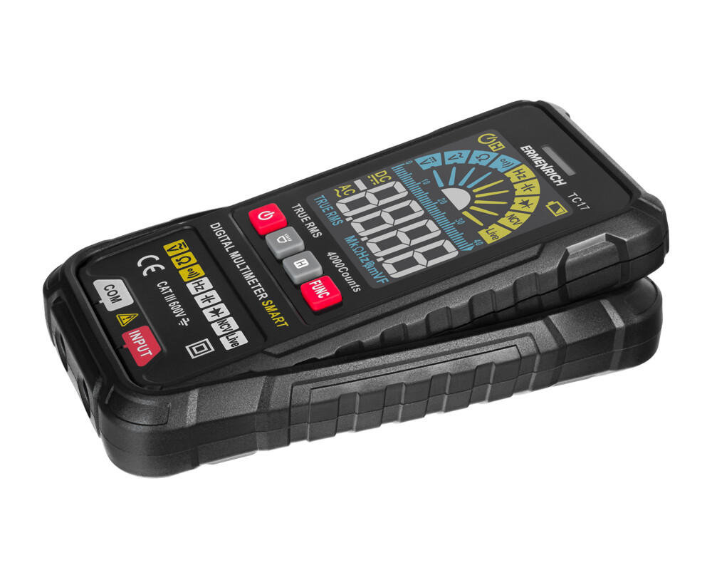 Мултицет Цифров мултиметър Ermenrich Zing TC17 2