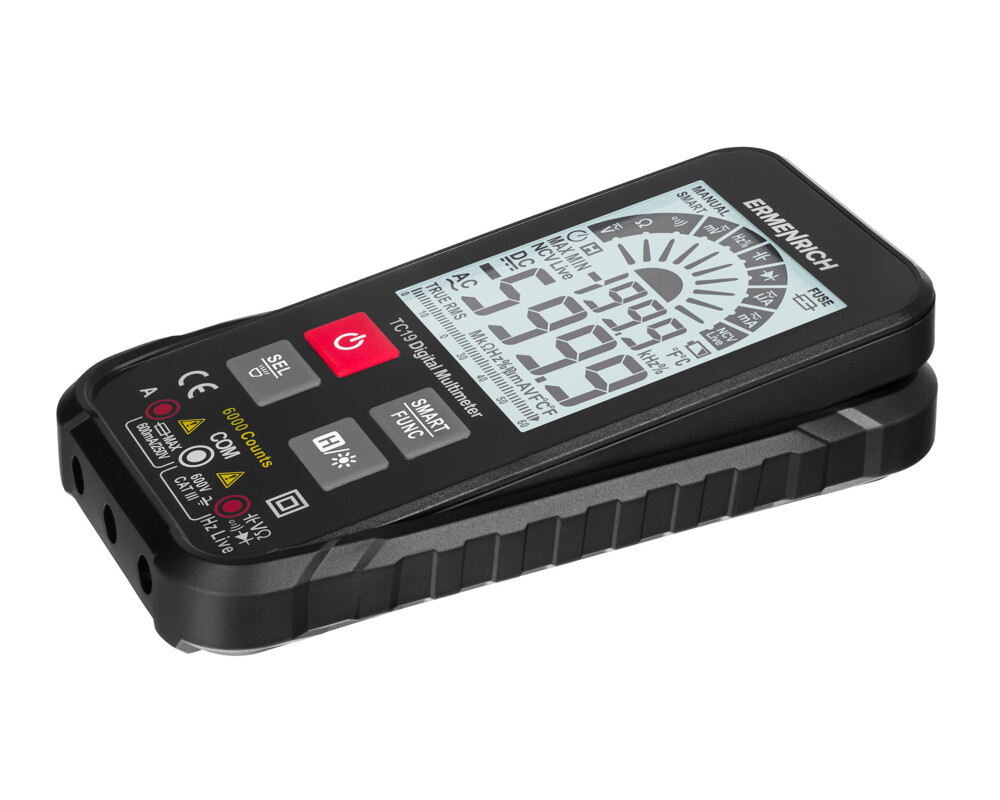 Мултицет Цифров мултиметър Ermenrich Zing TC19 3