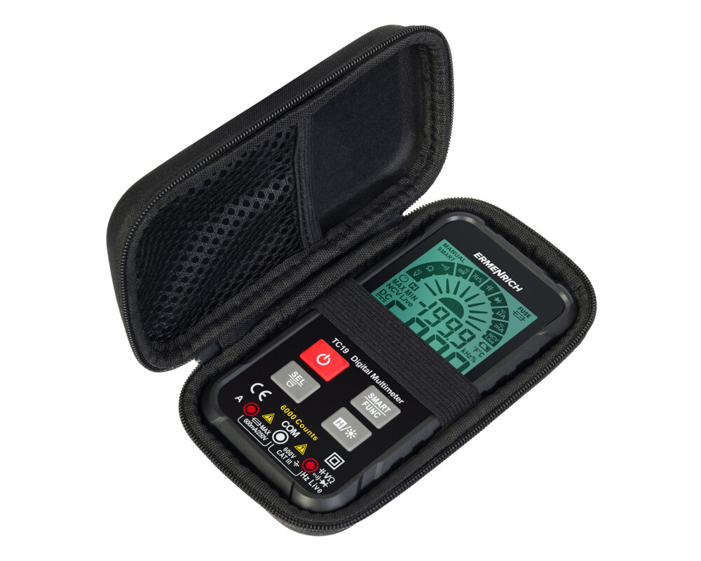 Мултицет Цифров мултиметър Ermenrich Zing TC19 2