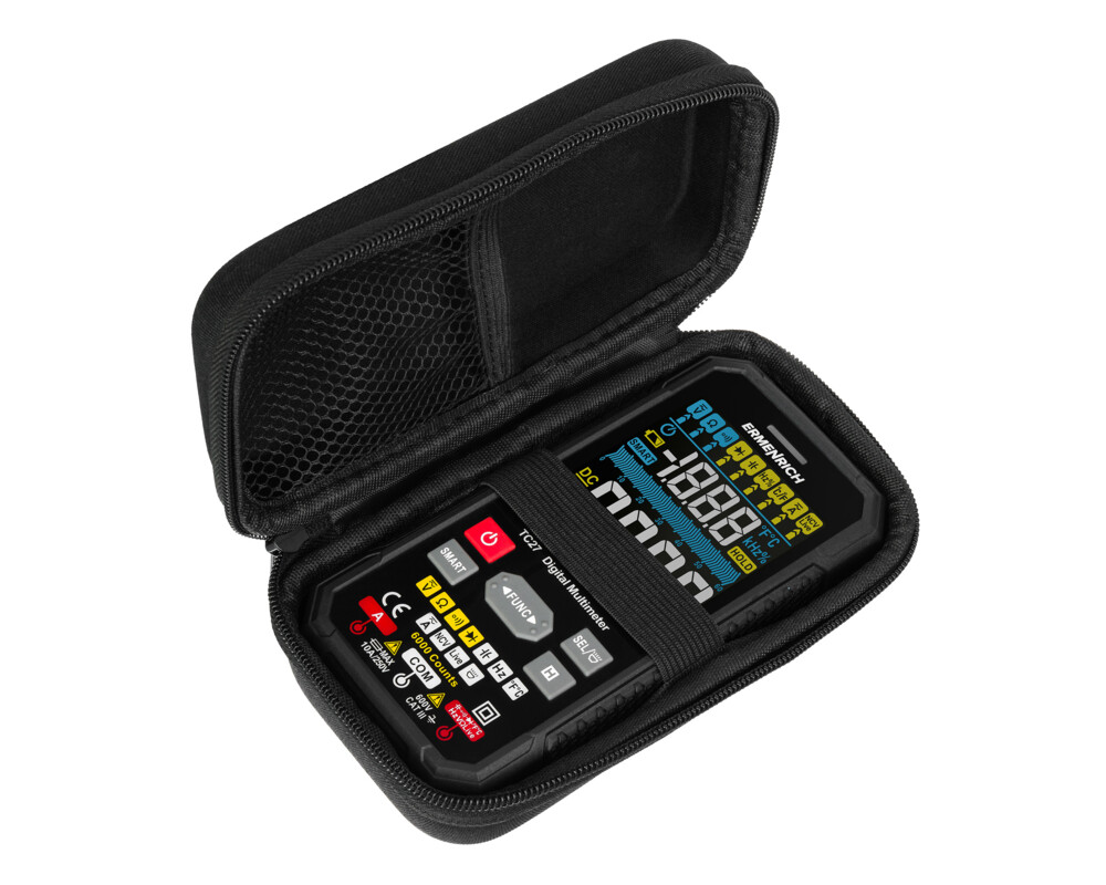 Мултицет Цифров мултиметър Ermenrich Zing TC27 3