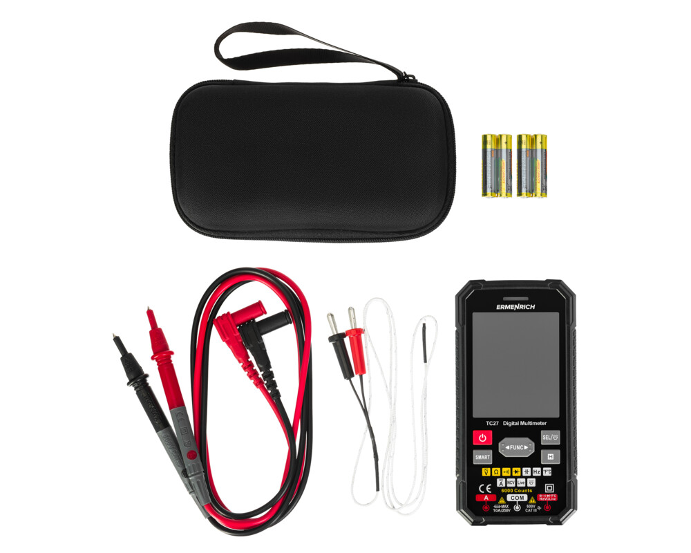 Мултицет Цифров мултиметър Ermenrich Zing TC27 9