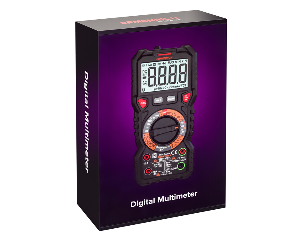 Мултицет Цифров мултиметър Ermenrich Zing TC32 9