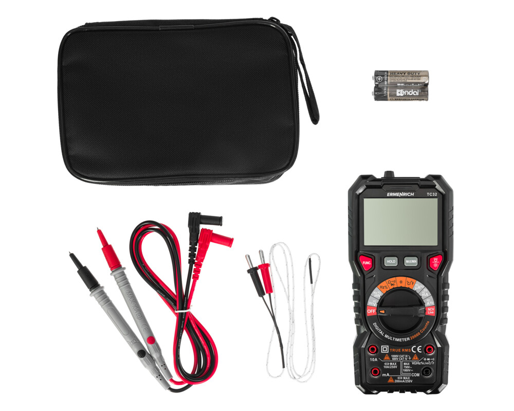 Мултицет Цифров мултиметър Ermenrich Zing TC32 8