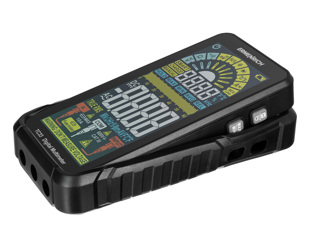 Мултицет Цифров мултиметър Ermenrich Zing TC33 4