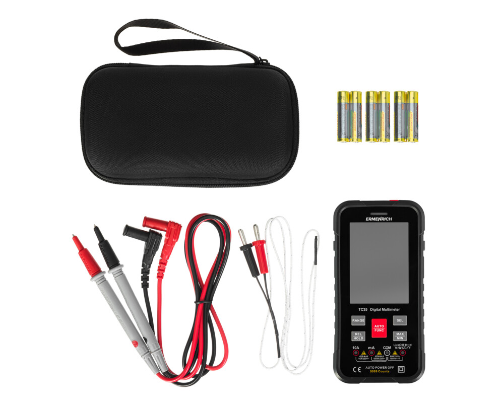 Мултицет Цифров мултиметър Ermenrich Zing TC35 11