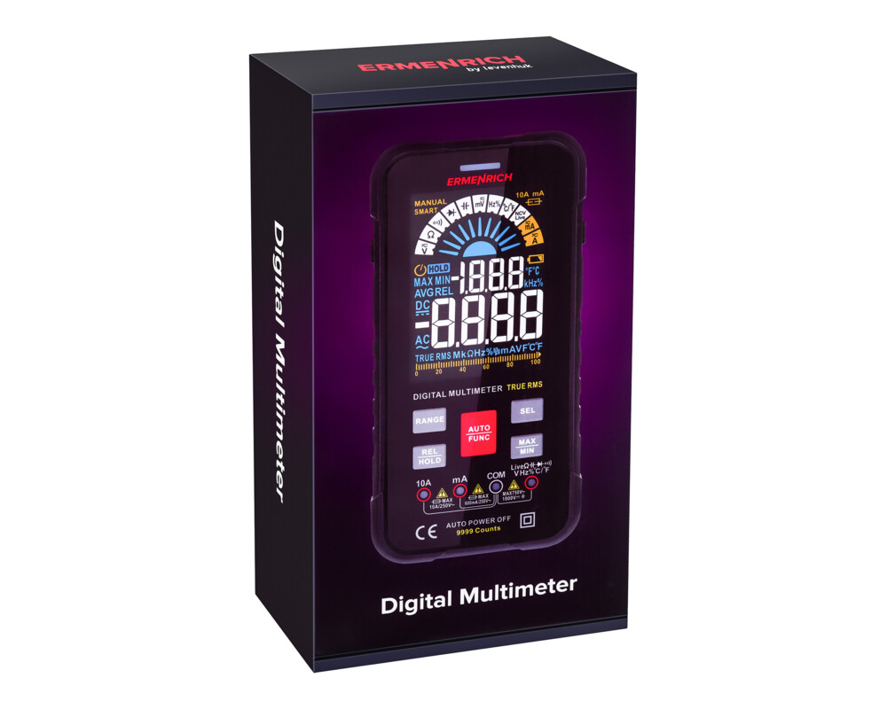 Мултицет Цифров мултиметър Ermenrich Zing TC35 12