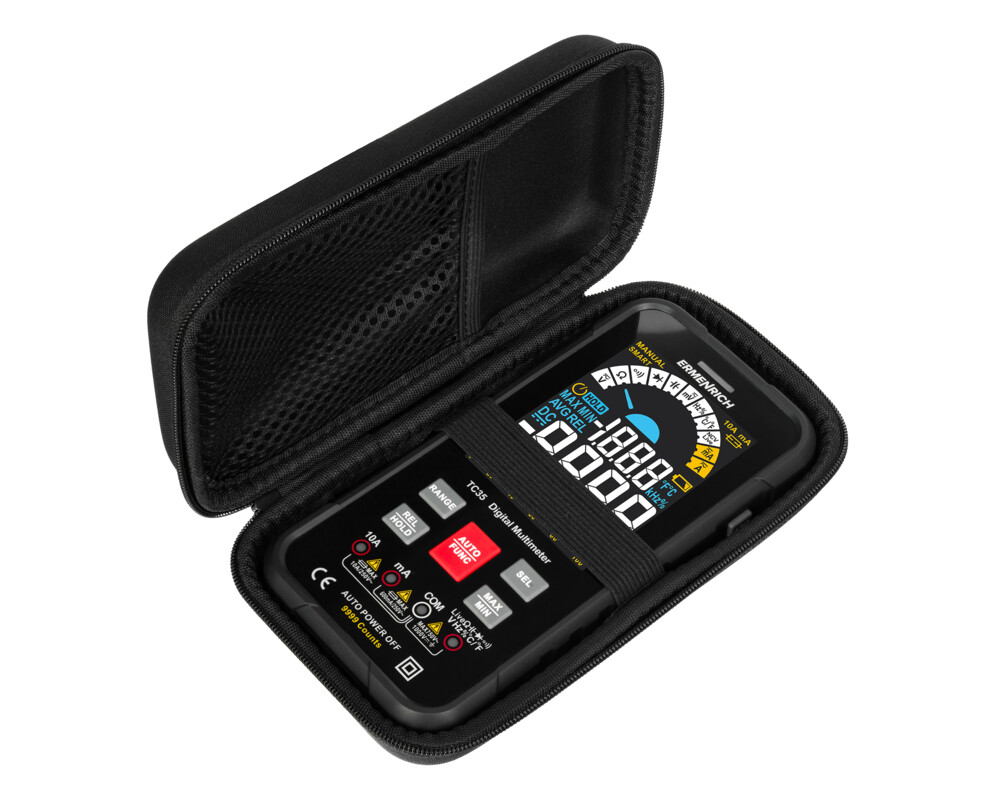 Мултицет Цифров мултиметър Ermenrich Zing TC35 3