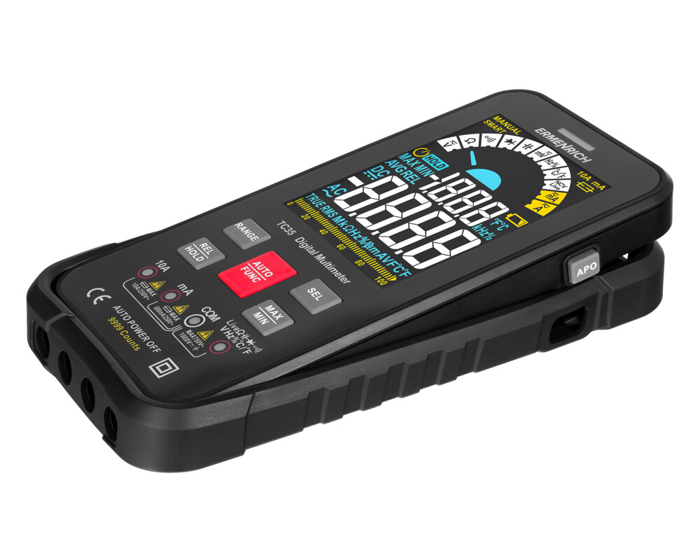 Мултицет Цифров мултиметър Ermenrich Zing TC35 4