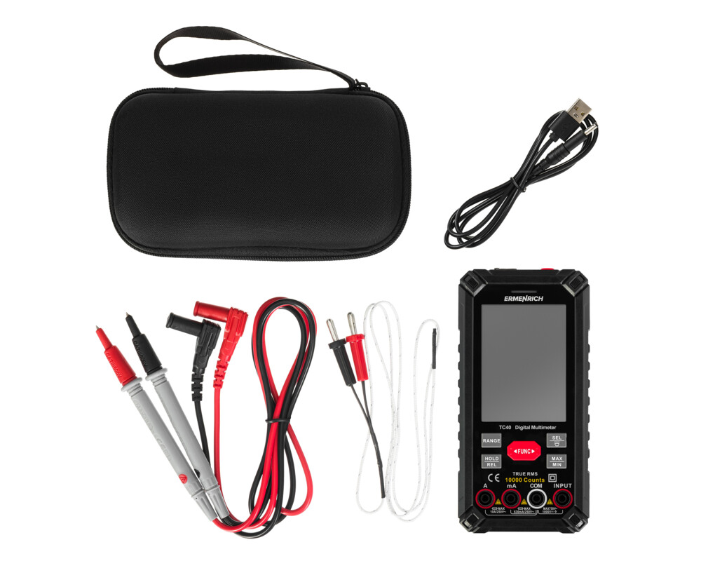 Мултицет Цифров мултиметър Ermenrich Zing TC40 9