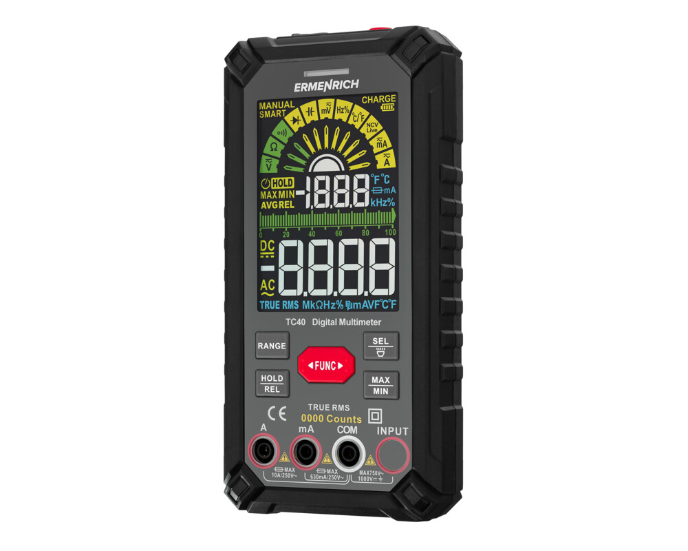 Мултицет Цифров мултиметър Ermenrich Zing TC40 2