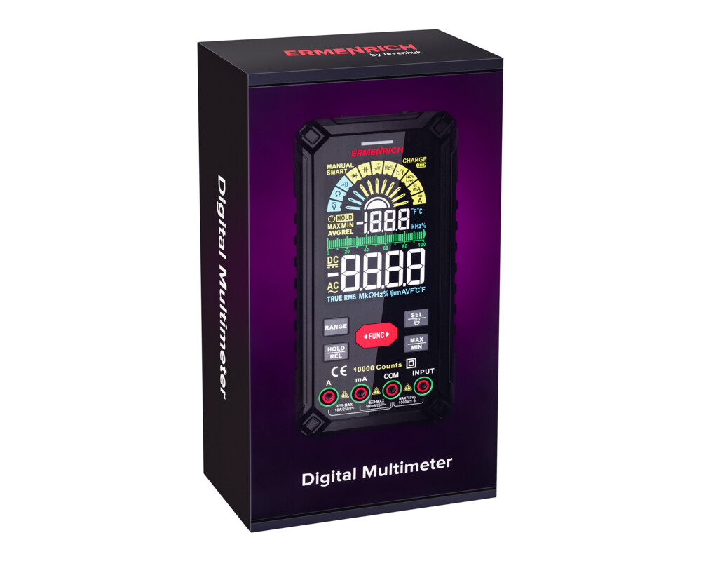 Мултицет Цифров мултиметър Ermenrich Zing TC40 10