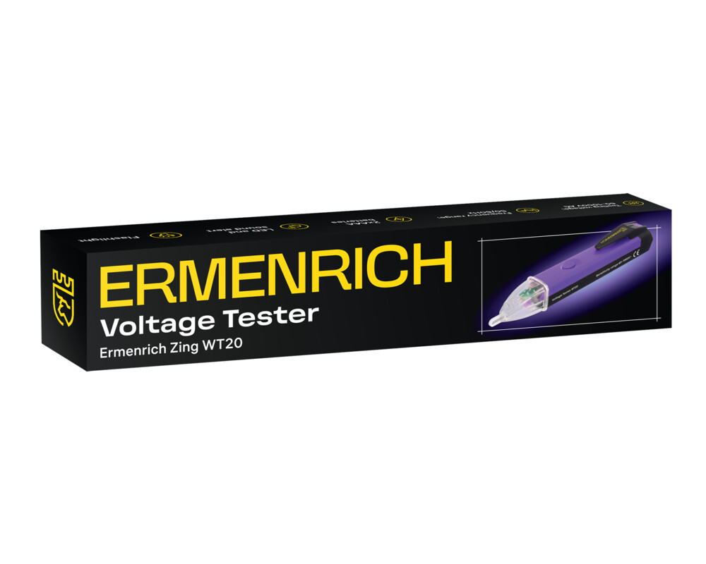Мултицет Тестер за напрежение Ermenrich Zing WT20 2