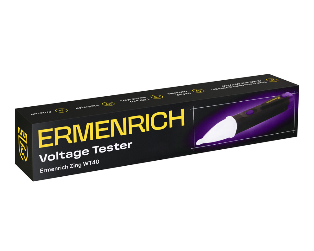 Мултицет Тестер за напрежение Ermenrich Zing WT40 15