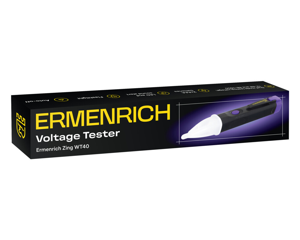 Мултицет Тестер за напрежение Ermenrich Zing WT40 2