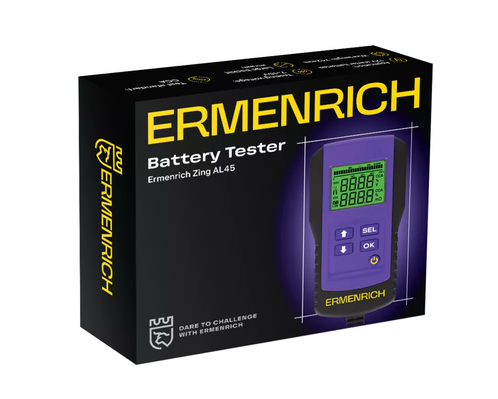 Мултицет Тестер за акумулатори Ermenrich Zing AL45 3