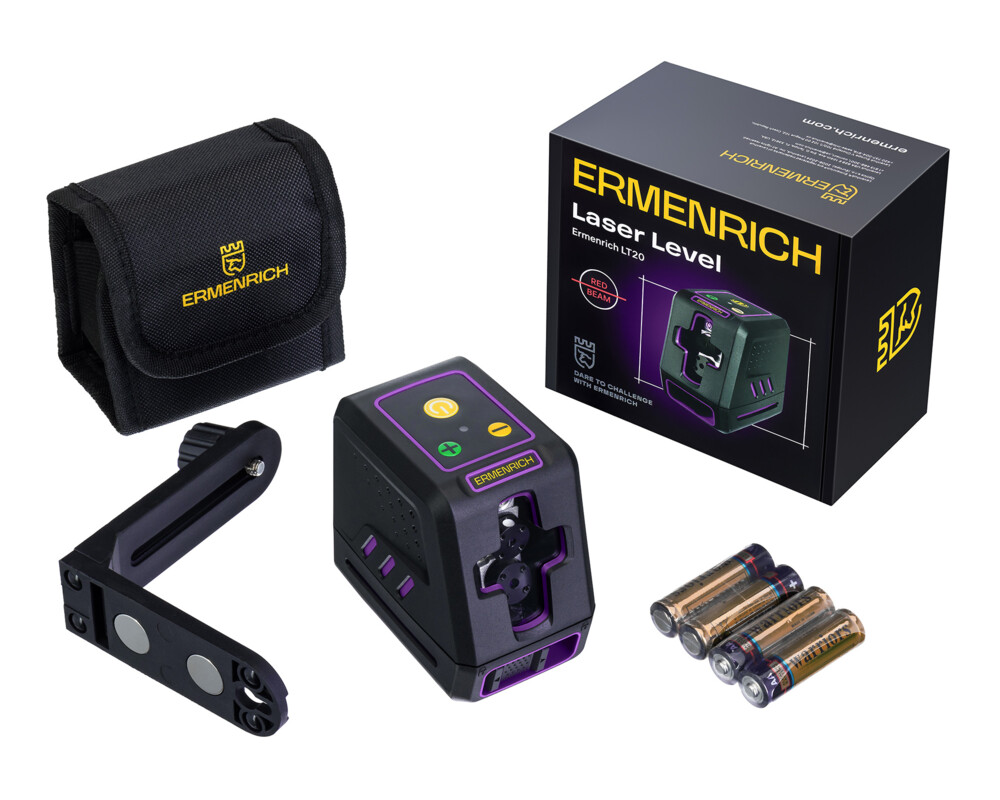 Нивелир Лазерен нивелир Ermenrich LT20 2