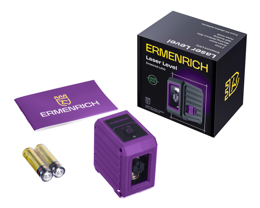 Нивелир Лазерен нивелир Ermenrich LN10 4