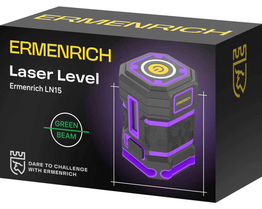 Нивелир Лазерен нивелир Ermenrich LN15 3
