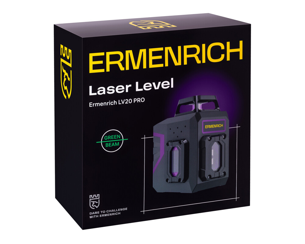 Нивелир Лазерен нивелир Ermenrich LV20 PRO 16