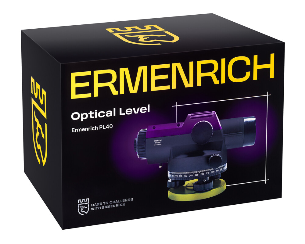 Нивелир Оптичен нивелир Ermenrich PL40 14